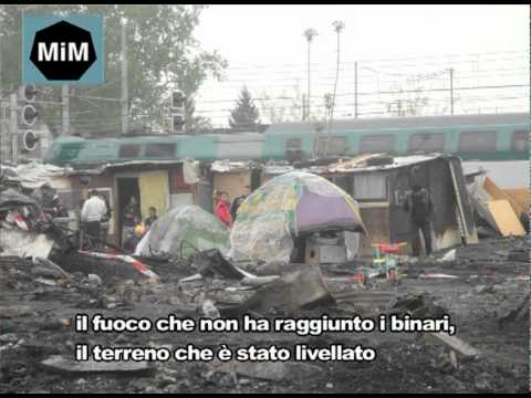 Campo Rom di via Sacile-Bonfadini: incendio doloso? La testimonianza VIDEO di Paul Polansky