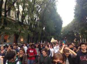 Un corteo immenso!