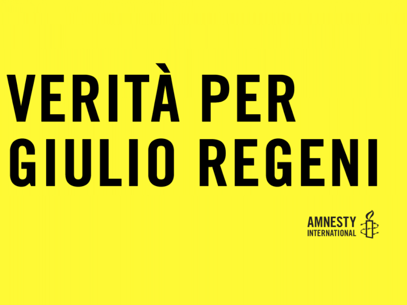 Per Giulio Regeni - MilanoInMovimento