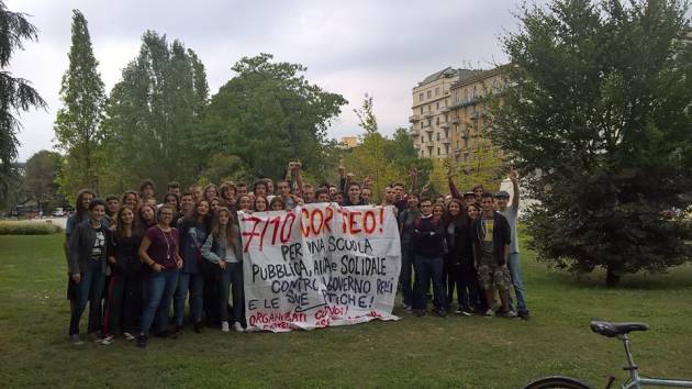 Venerdì 7 Ottobre, mobilitazione studentesca nazionale. Gli appuntamenti di Milano