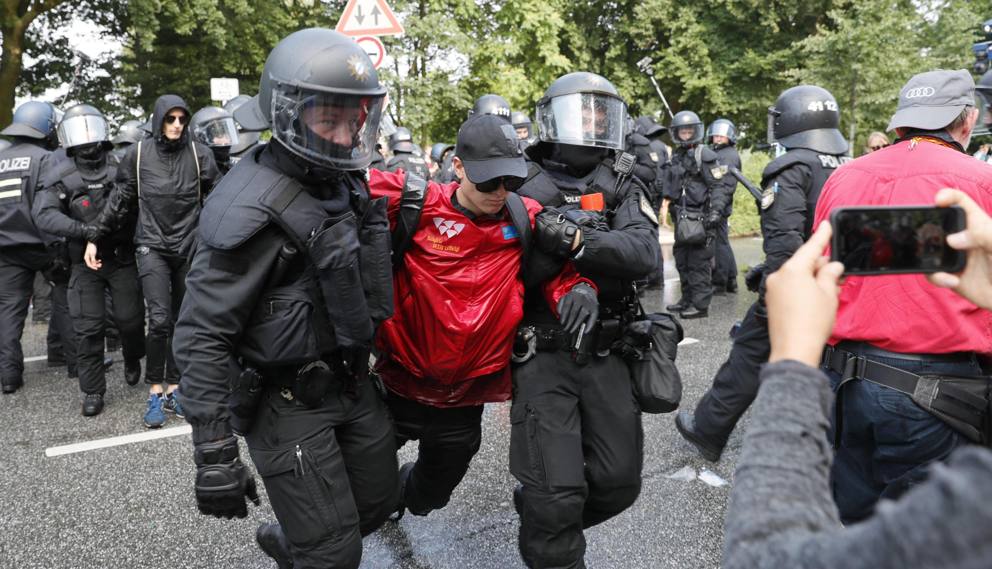 No G20: ancora in carcere ad Amburgo 55 attivisti/e