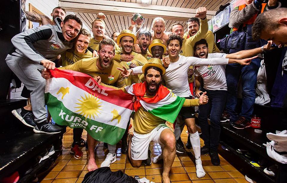 Dallkurd FF: la squadra di rifugiati curdi approda nella serie A svedese