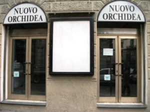 L'ex-Cinema Orchidea abbandonato dal 2009