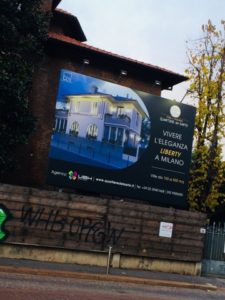 Pubblicità sul futuro delle villette