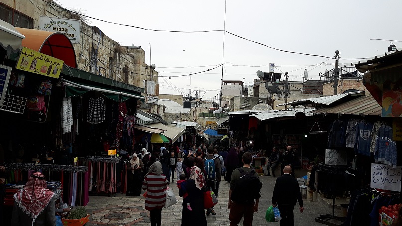 West Climbing Bank – Dalla Porta di Damasco al campo di Dheisheh