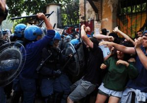 Lo sgombero del Luglio 2014