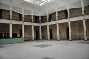 Viale Molise come si presentava al momento dell'ingresso