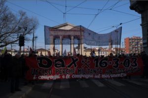 Il corteo del decennale
