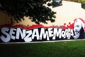 Graffito dedicato a Dax e Giovanni Pesce