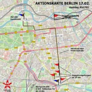 Cartina Berlino Antifa