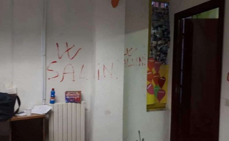 Via Bramantino – nuovo attacco fascista con elogio a Salvini
