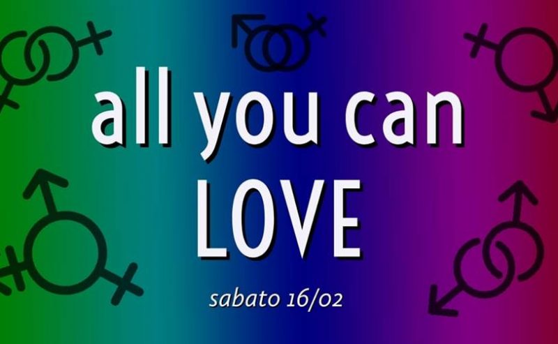 All You Can Love – Serata Studentesca – 16 febbraio @ ZAM