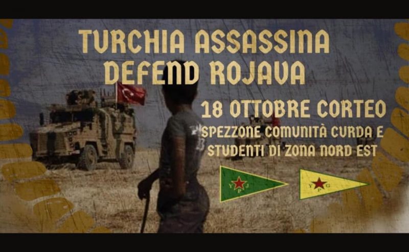 18 OTT: Corteo || Defend Rojava