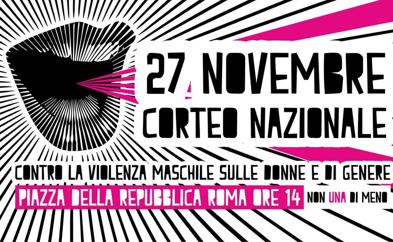 NonUnaDiMeno – Manifestazione nazionale contro la violenza maschile e di genere a Roma