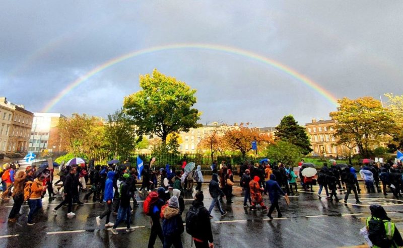 Racconto della Marcia per il Clima del 6 novembre a Glasgow
