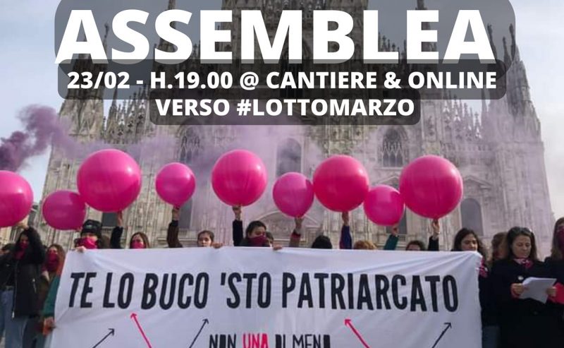 Assemblea NUDM Milano verso #lottomarzo – 23 febbraio