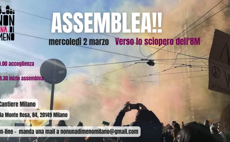 Assemblea NUDM Milano – Verso l’8M