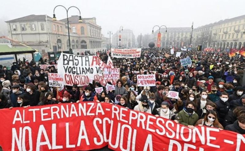 Arrestati studenti del movimento contro l’Alternanza Scuola-Lavoro a Torino