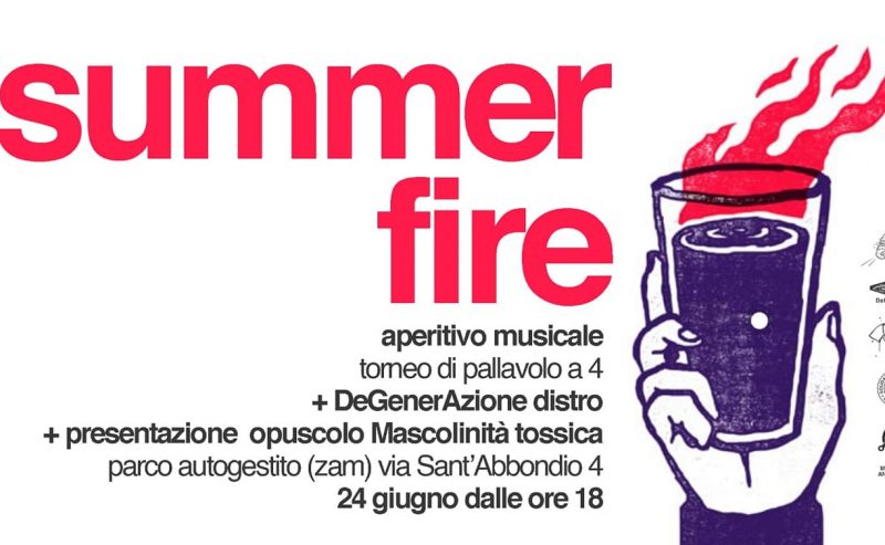 24/06 – Summer fire_ Aperitivo musicale @ ZAM