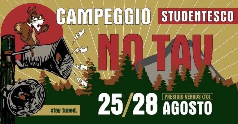 25/28 agosto: campeggio studentesco NoTav