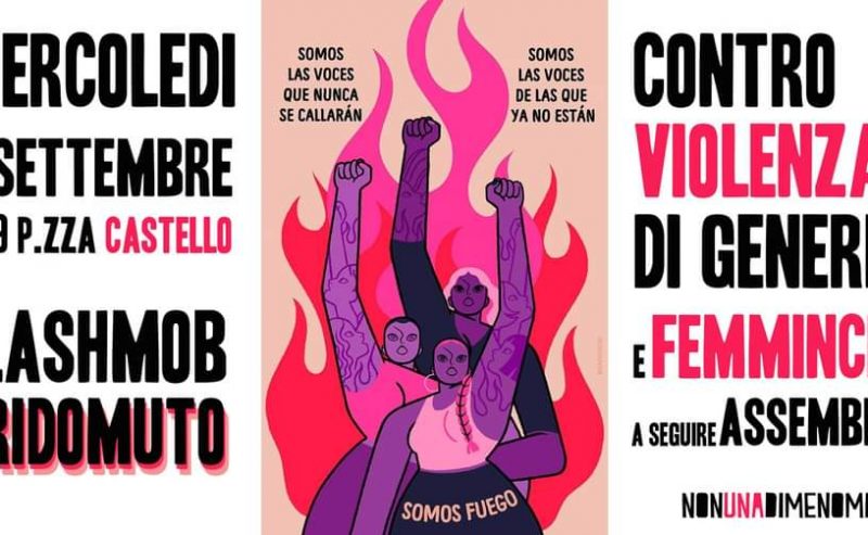 “Grido Muto” e assemblea: Non Una di Meno Milano contro la violenza di genere