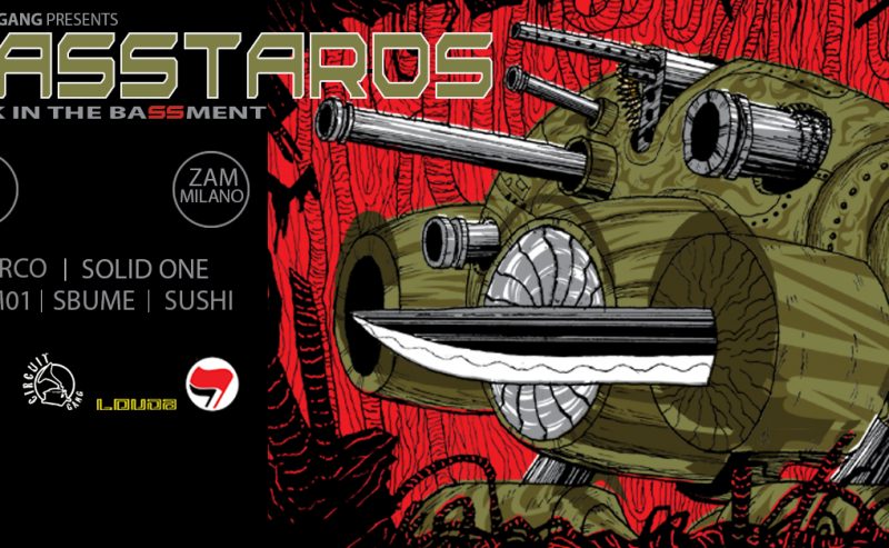 Basstards – Back in the BASSment! Drum’n’Bass_Techno party 03.12.22 ZAM MILANO