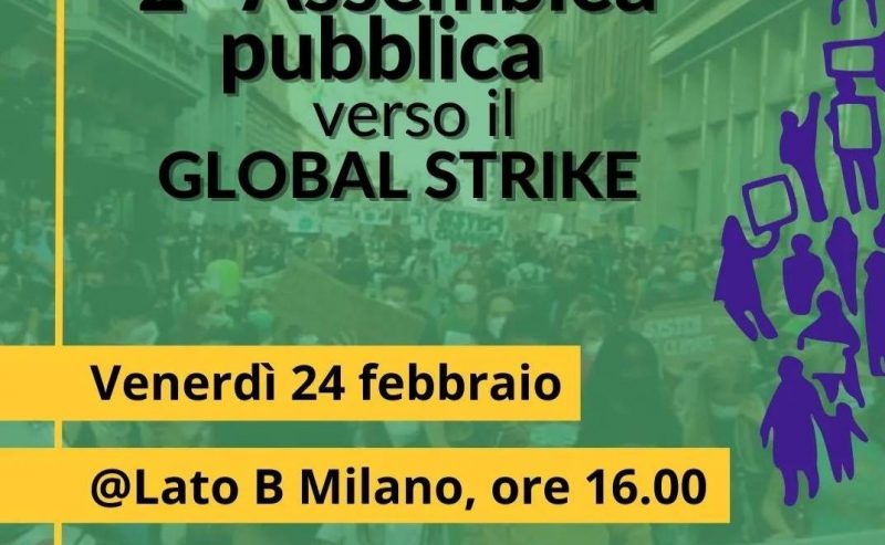 24/02 – Seconda assemblea pubblica verso lo sciopero globale del 3 marzo @ Lato B