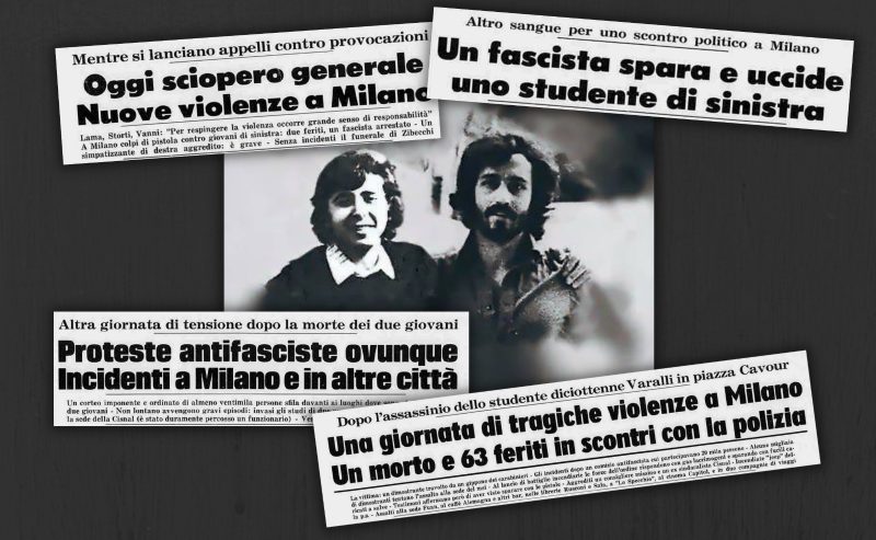 Aprile 1975 – L’omicidio di Claudio Varalli e Giannino Zibecchi