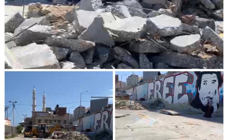 Palestina. Distrutto lo skatepark al porto di Gaza
