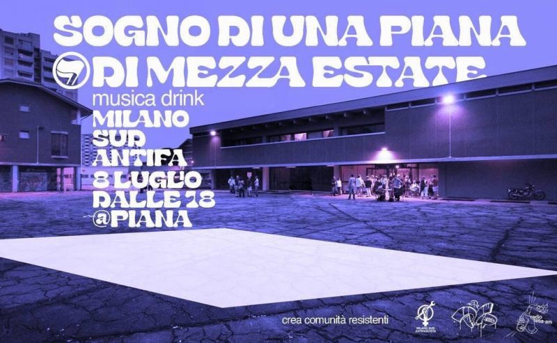 08/07 – Sogno di una piana di mezza estate @ piazza Fabio Chiesa