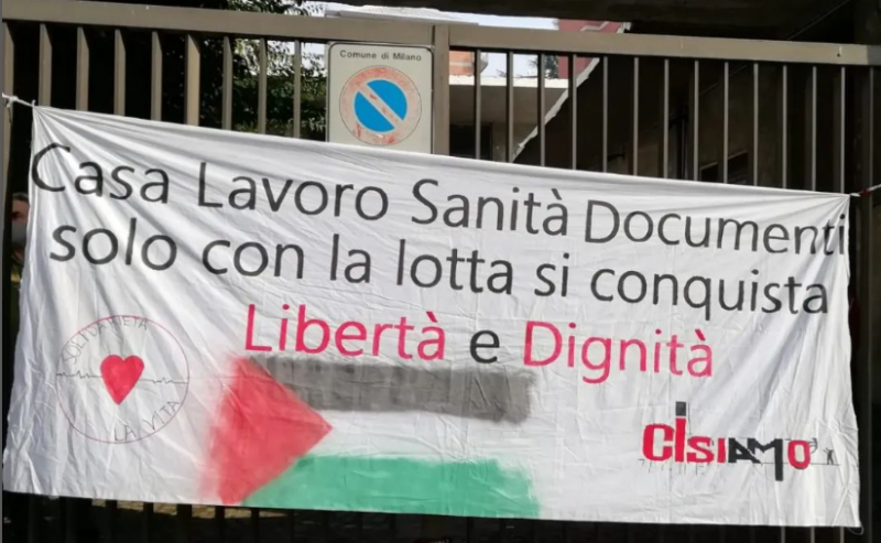 Appello in vista dell’imminente sgombero dell’occupazione  abitativa degli ex bagni pubblici di via Esterle a Milano