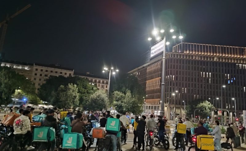 “No riders, no delivery”, tre giornate di sciopero rider a Milano