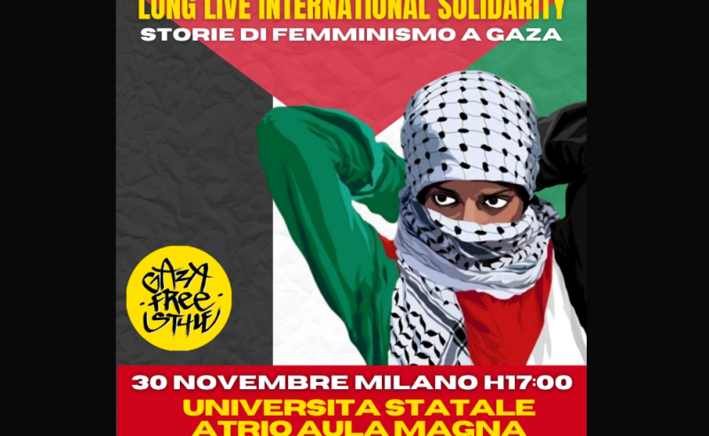 Long live international solidarity! Storie di femminismo a Gaza