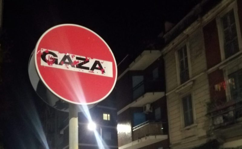 Solidali con Gaza in ogni strada della metropoli