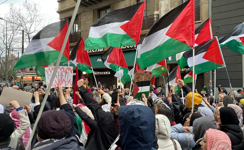 Milano, in città il più grande corteo per la Palestina degli ultimi decenni