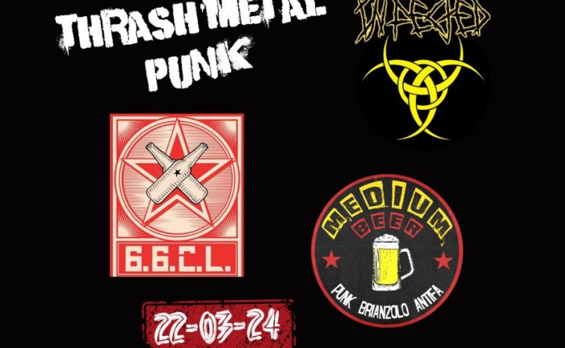 22/03 – Antifa trash metal punk @ ZAM