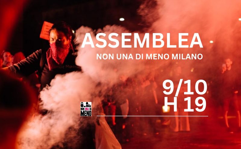 9/10 – Assemblea Non Una Di Meno Milano @ Casa delle Donne