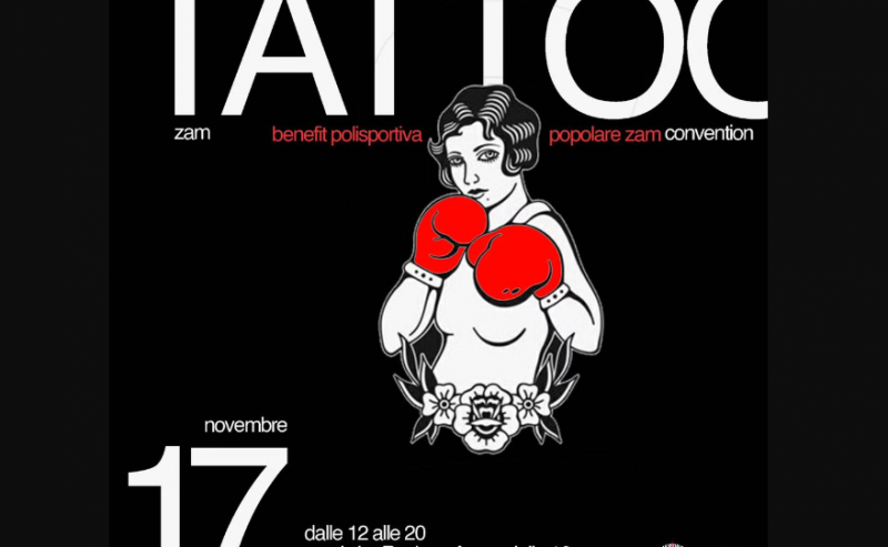 17/11 – Tattoo ZAM, benefit polisportiva popolare