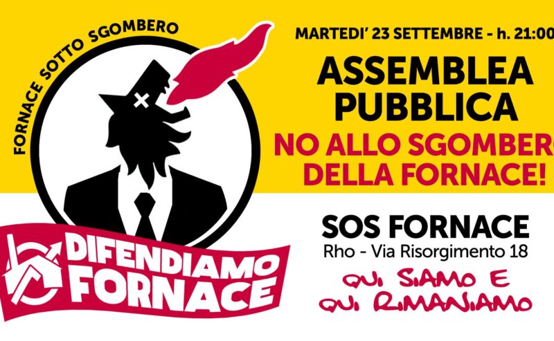 Fornace sotto attacco: ENI chiede lo sgombero