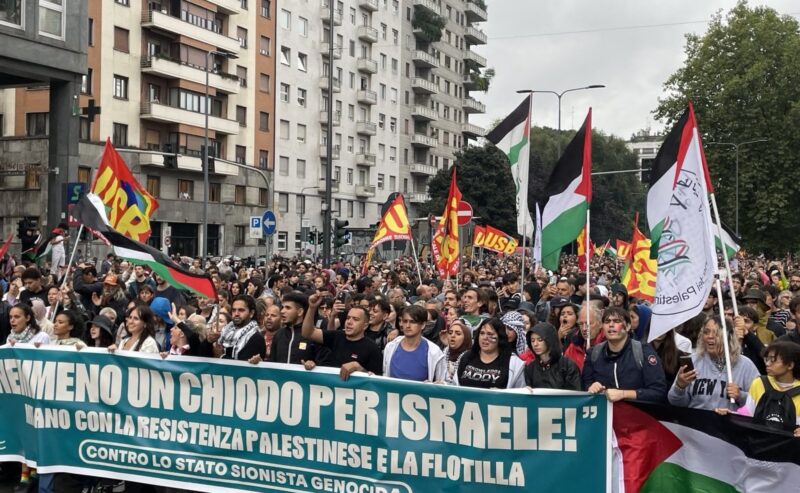 Il popolo italiano ci ha ha regalato un sorriso a Gaza