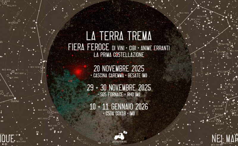 La Terra Trema | Fiera Feroce di vini cibi, anime erranti