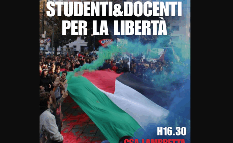 Studenti & docenti per la libertà @ Lambretta