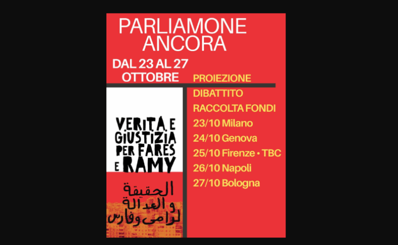 There is a war going outside – Iniziano le proiezioni in Italia