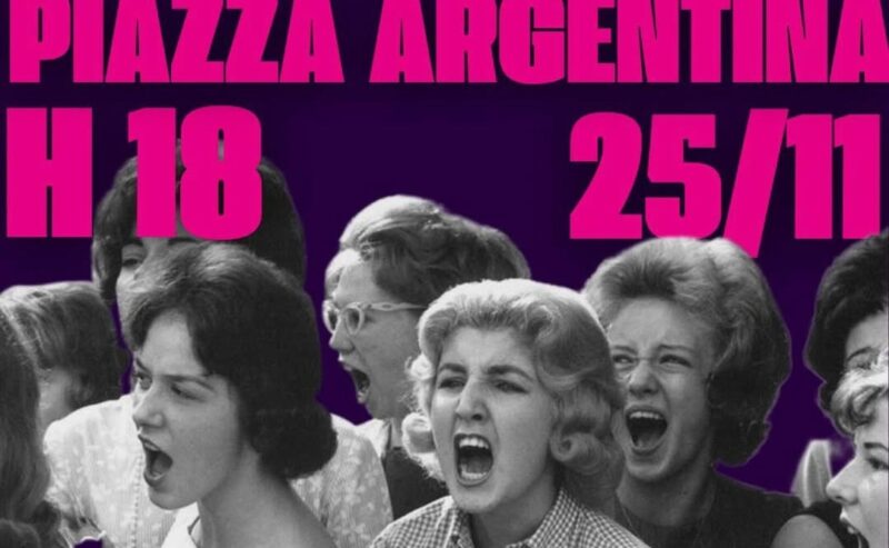 25/11 – Preconcentramento studentesco corteo NUDM @ piazza Argentina