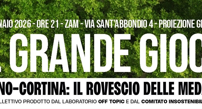 11/01 – Il Grande Gioco – proiezione del film collettivo di CIO @ ZAM