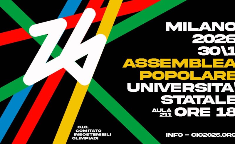 Assemblea verso le giornate di contestazione al grande saccheggio olimpico e le Utopiadi