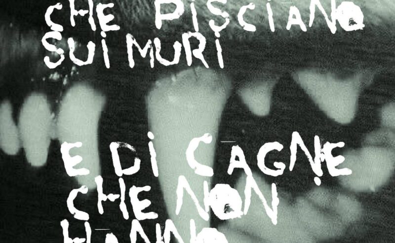 Storie di fasci che pisciano sui muri e di cagne che non hanno paura