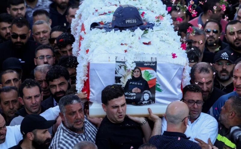 Amal Khalil, giornalista libanese uccisa da Israele