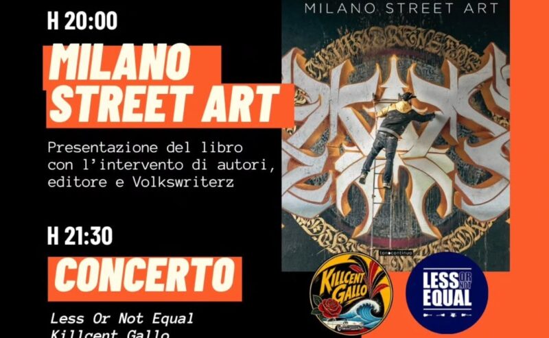 22/05 – Presentazione di “Milano street art” @ Lambretta