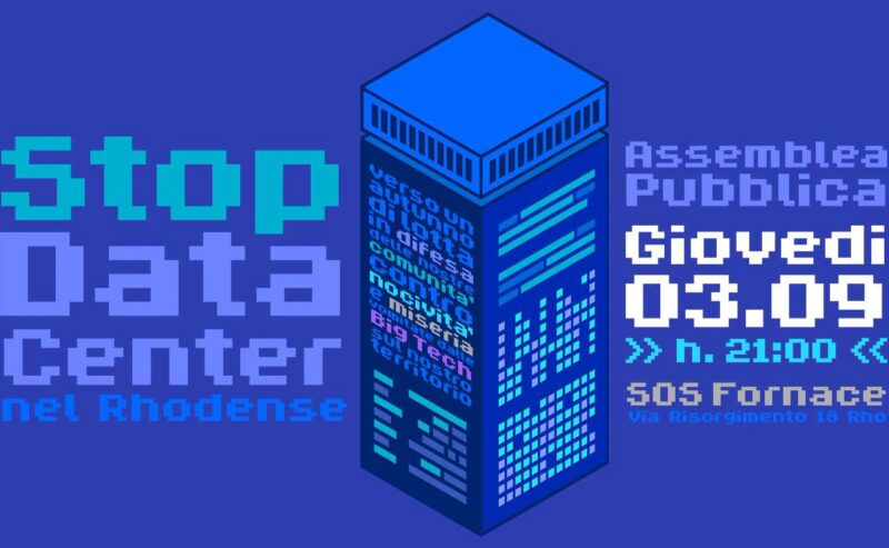 Stop data center nel Rhodense!